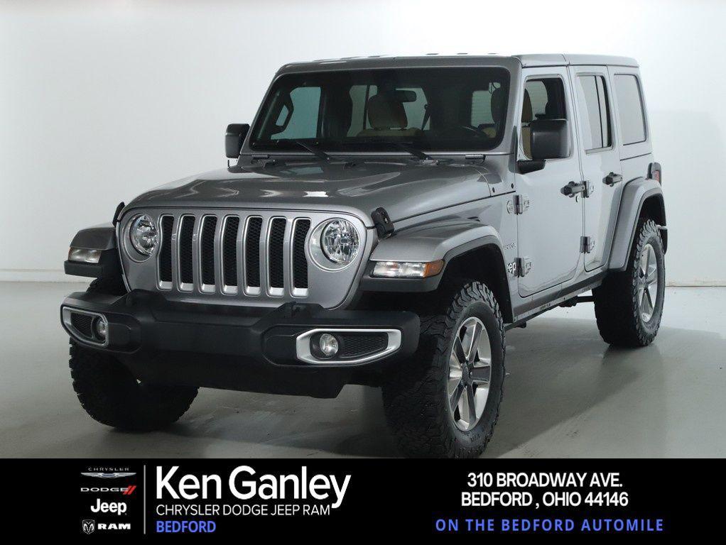 used 2021 Jeep Wrangler Unlimited car, priced at $25,623