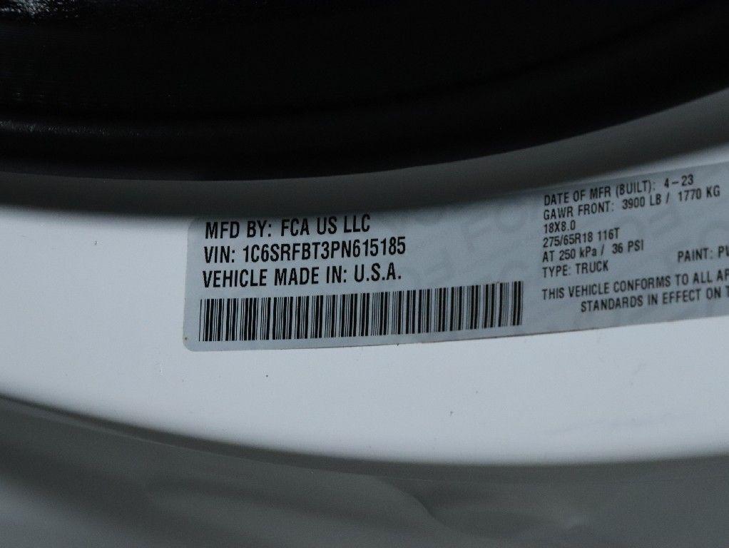 used 2023 Ram 1500 car, priced at $28,486