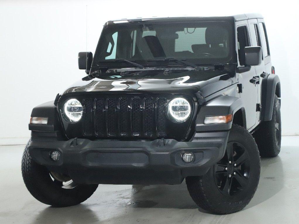 used 2020 Jeep Wrangler Unlimited car, priced at $24,893