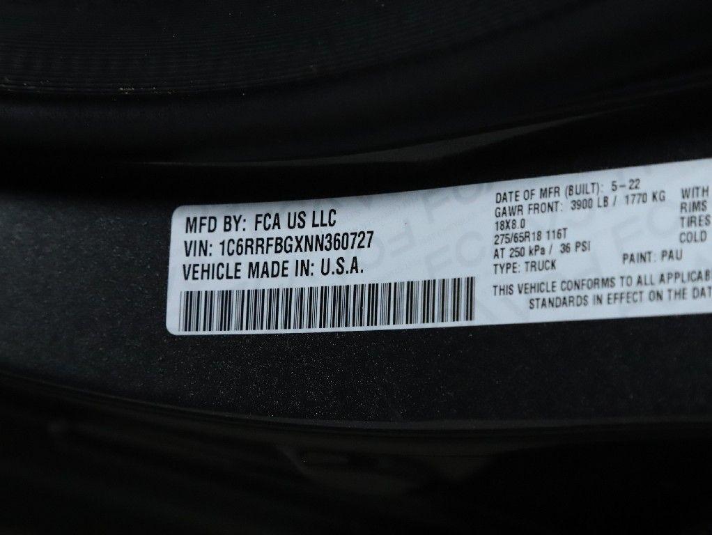 used 2022 Ram 1500 car, priced at $29,830