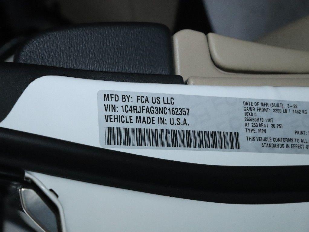 used 2022 Jeep Grand Cherokee car, priced at $24,987