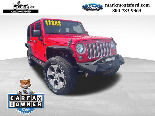 used 2016 Jeep Wrangler Unlimited car, priced at $15,888