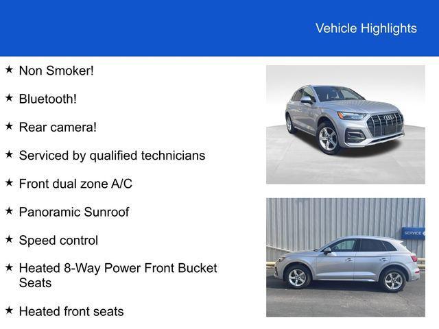 used 2022 Audi Q5 car, priced at $23,000
