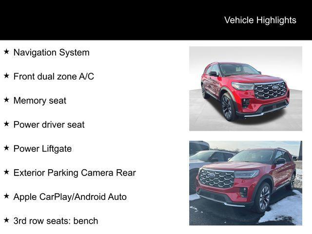 new 2026 Ford Explorer car, priced at $59,695