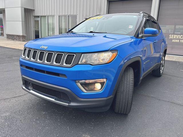 used 2021 Jeep Compass car, priced at $18,444