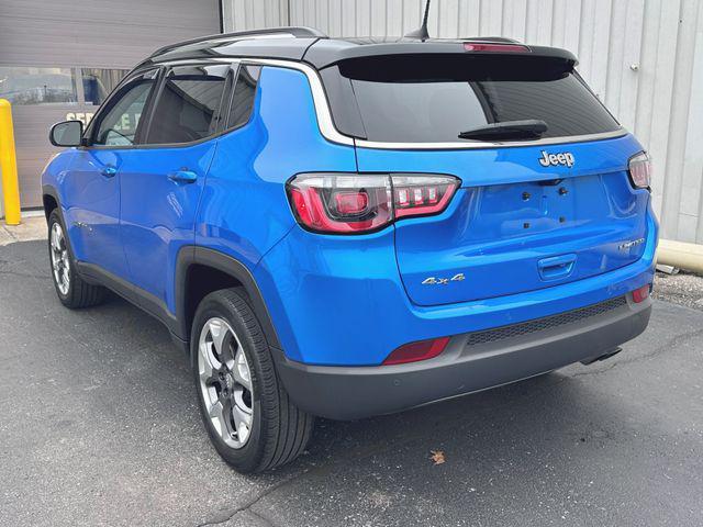 used 2021 Jeep Compass car, priced at $18,444