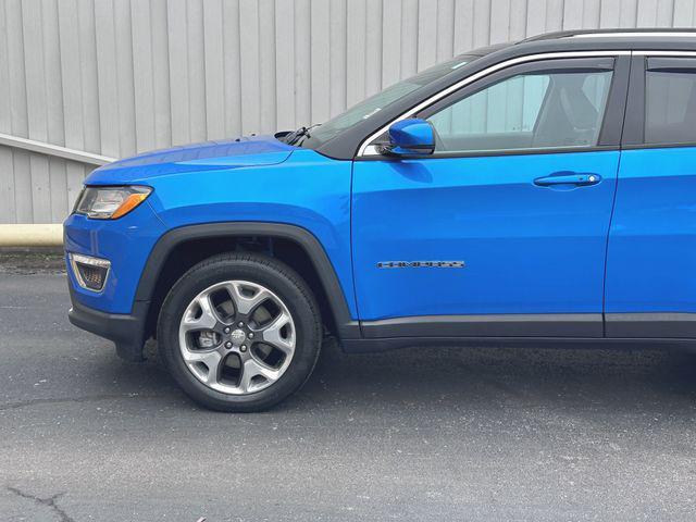 used 2021 Jeep Compass car, priced at $18,444