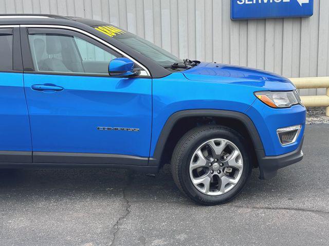 used 2021 Jeep Compass car, priced at $18,444