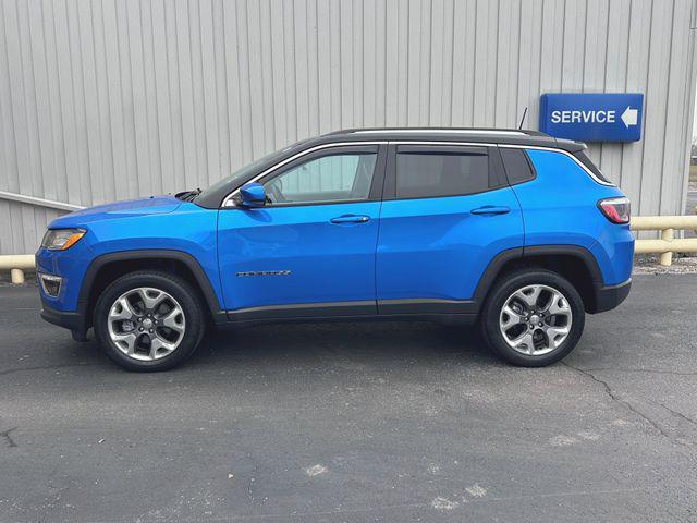 used 2021 Jeep Compass car, priced at $18,444