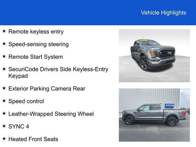 used 2022 Ford F-150 car, priced at $34,988