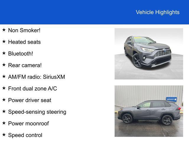 used 2021 Toyota RAV4 Hybrid car, priced at $25,699