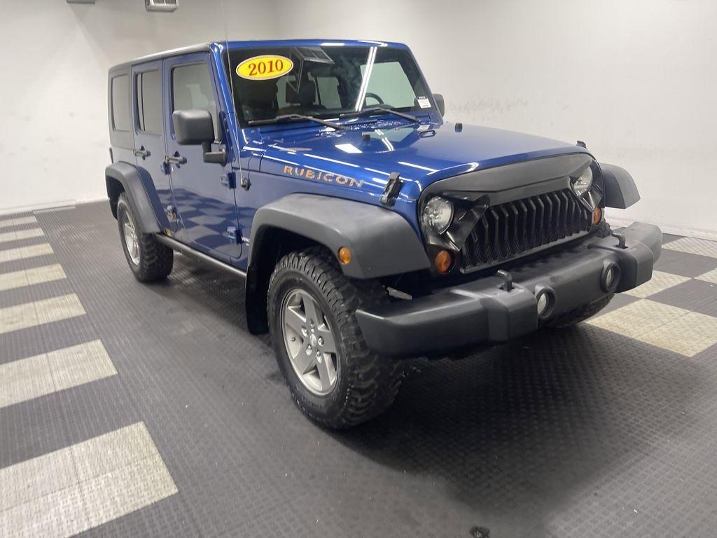 used 2010 Jeep Wrangler Unlimited car, priced at $10,999