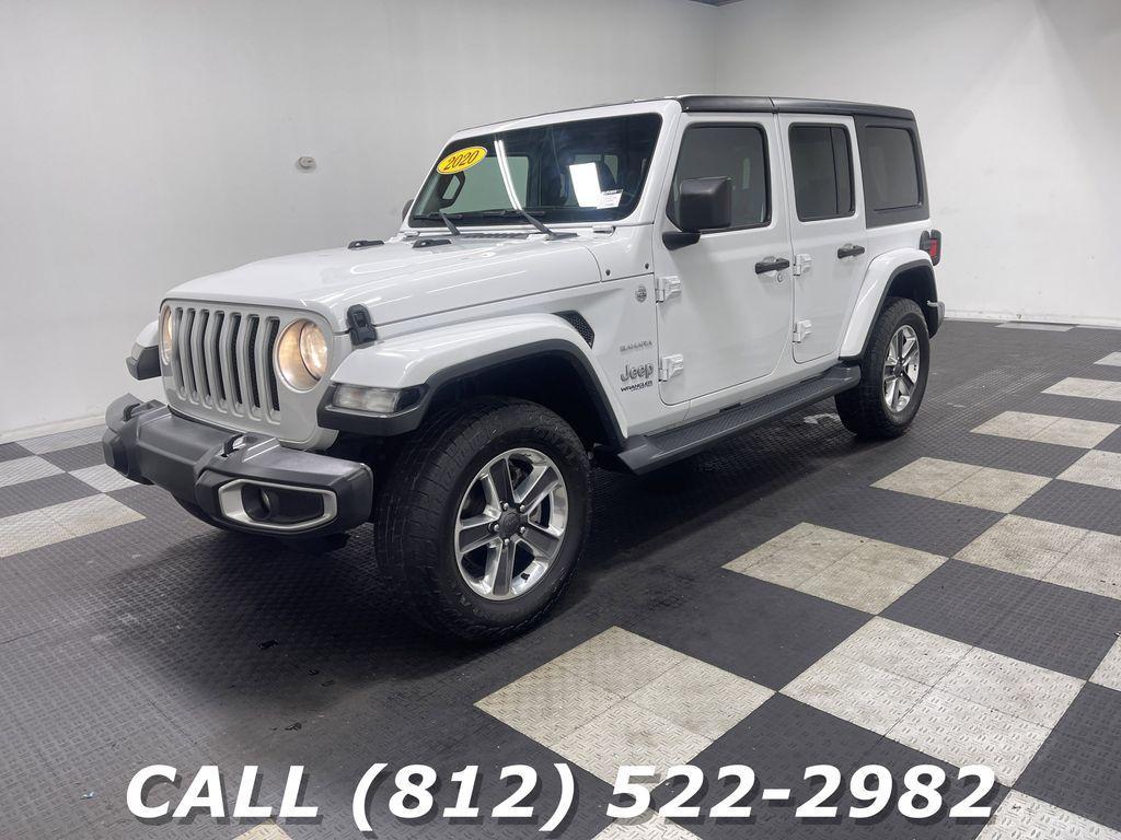 used 2020 Jeep Wrangler Unlimited car, priced at $23,461