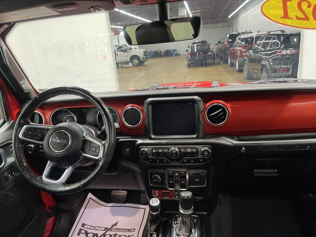 used 2021 Jeep Wrangler Unlimited car, priced at $35,193