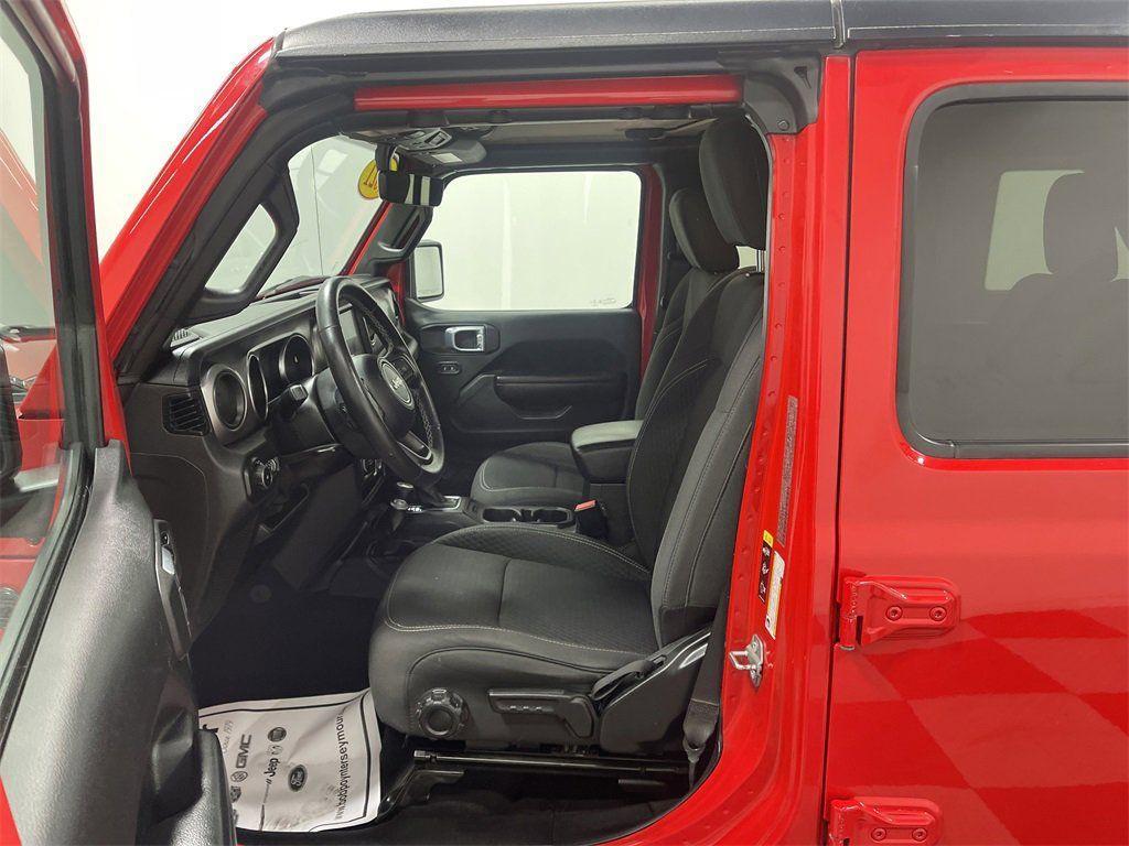 used 2021 Jeep Wrangler Unlimited car, priced at $21,499