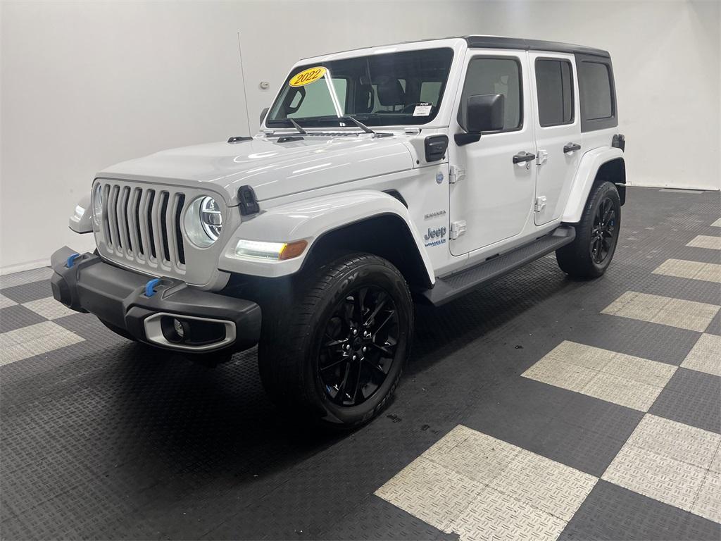 used 2022 Jeep Wrangler Unlimited 4xe car, priced at $26,447