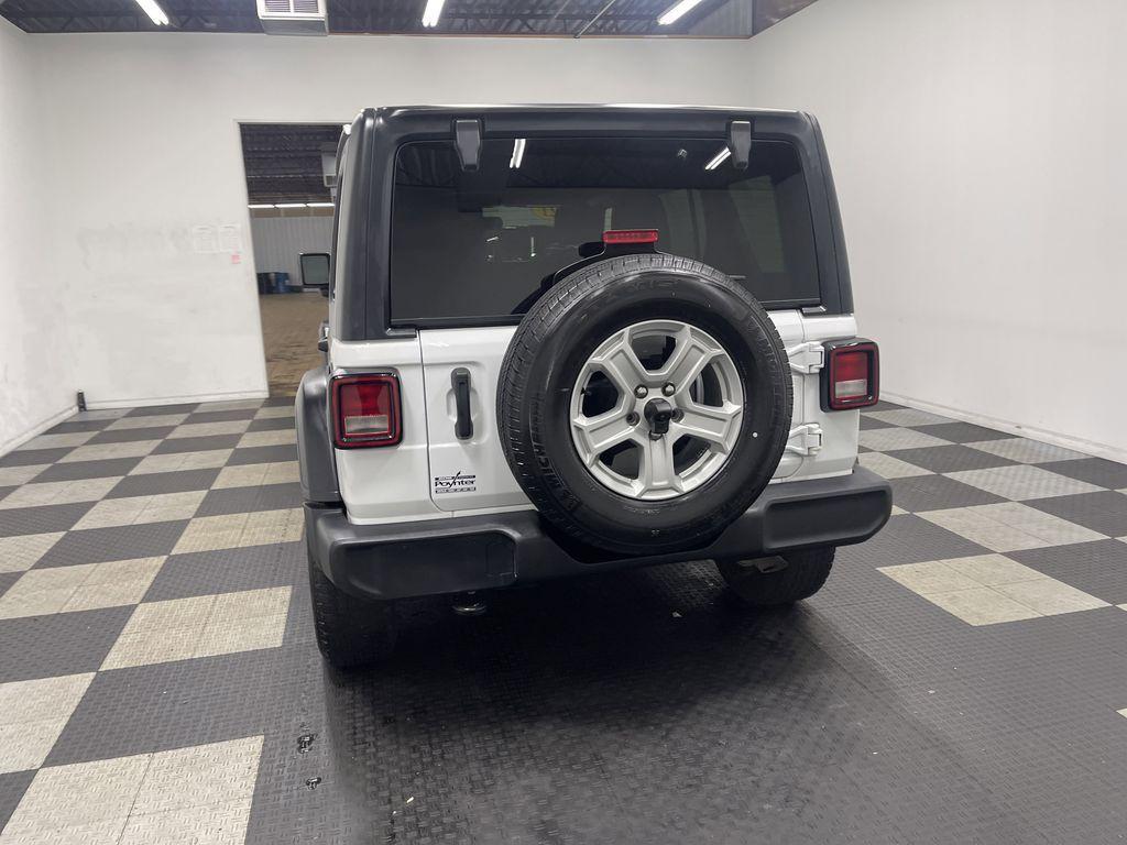 used 2021 Jeep Wrangler Unlimited car, priced at $24,257