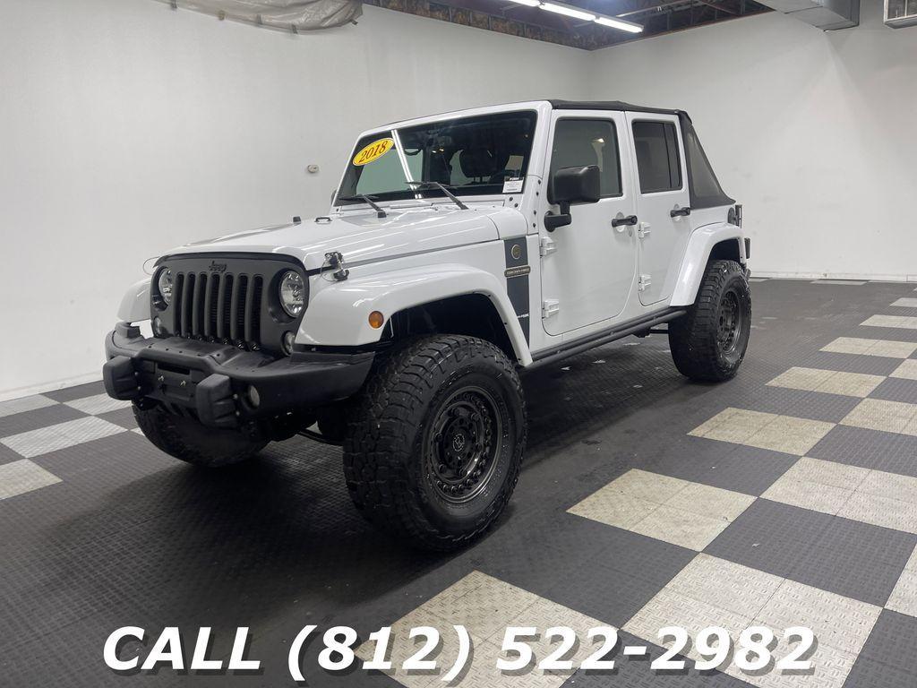 used 2018 Jeep Wrangler JK Unlimited car, priced at $18,558