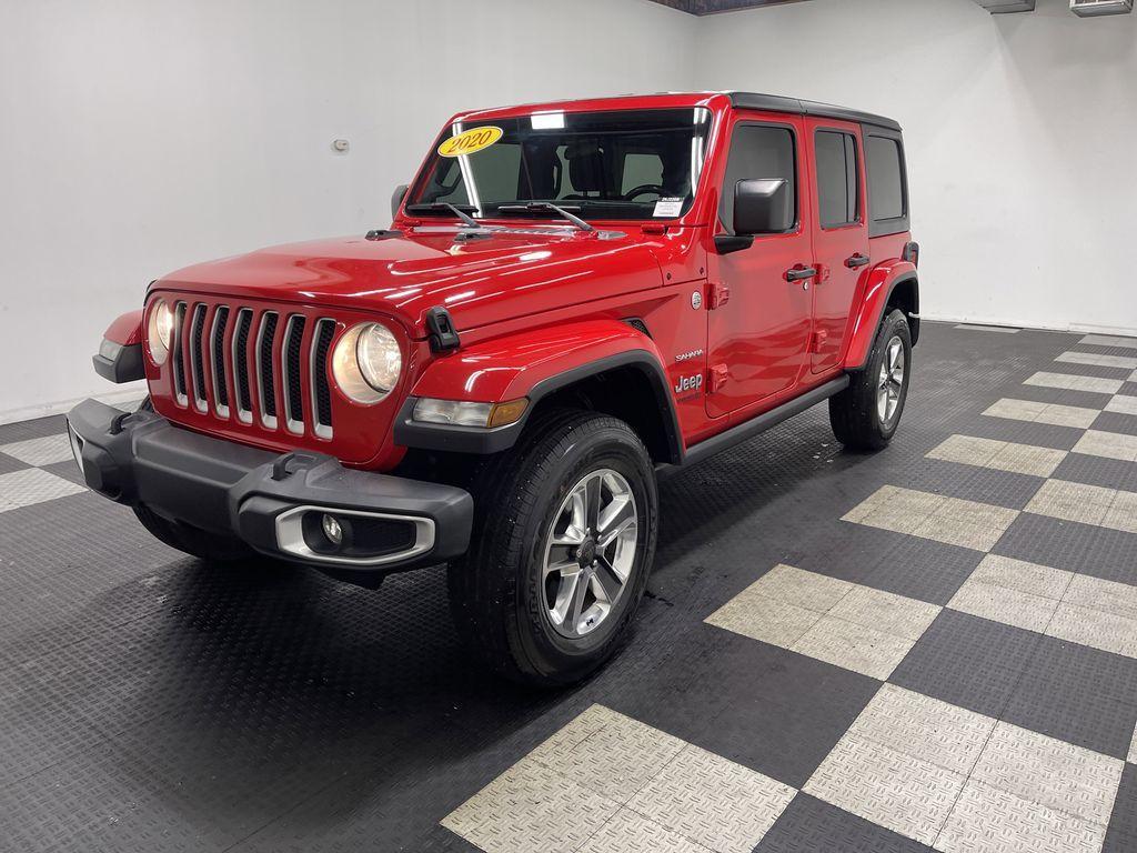 used 2020 Jeep Wrangler Unlimited car, priced at $25,070