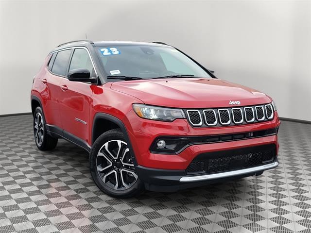 used 2023 Jeep Compass car, priced at $24,003