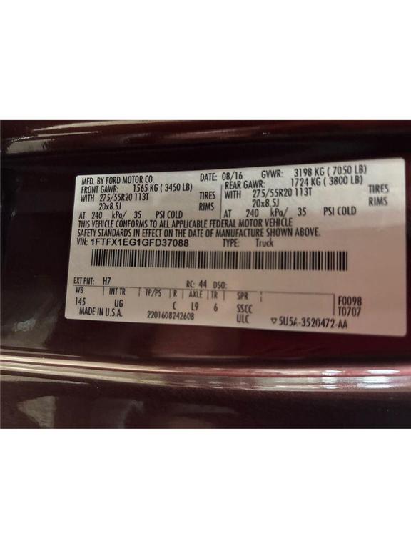 used 2016 Ford F-150 car, priced at $22,200