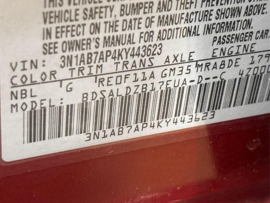 used 2019 Nissan Sentra car, priced at $14,777