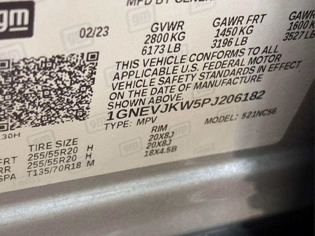 used 2023 Chevrolet Traverse car, priced at $35,930