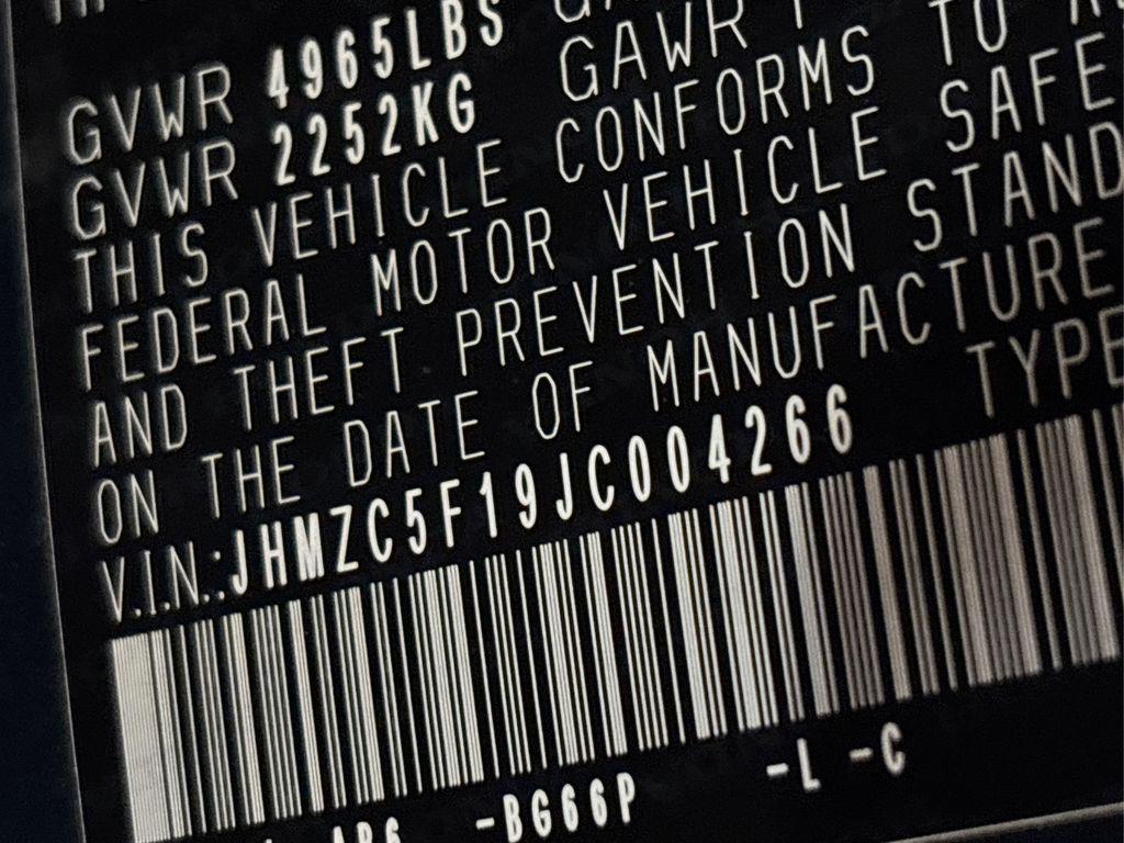 used 2018 Honda Clarity Plug-In Hybrid car, priced at $17,885