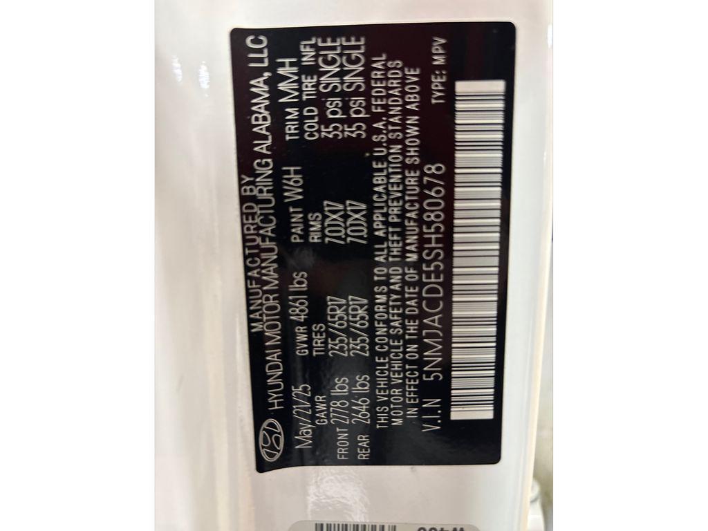 new 2025 Hyundai Tucson car, priced at $29,885