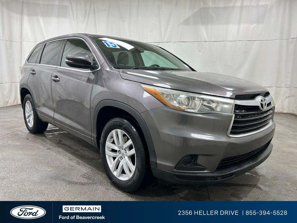 used 2015 Toyota Highlander car, priced at $15,979