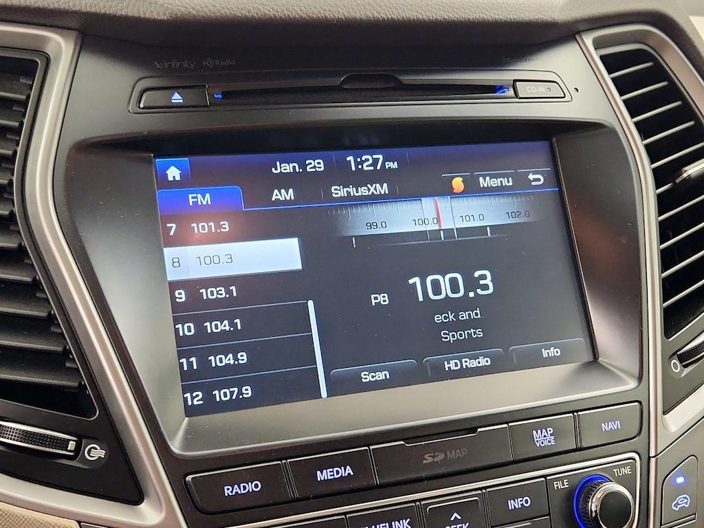 used 2017 Hyundai Santa Fe car, priced at $17,998