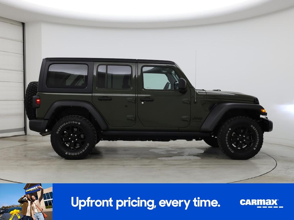 used 2022 Jeep Wrangler car, priced at $33,998