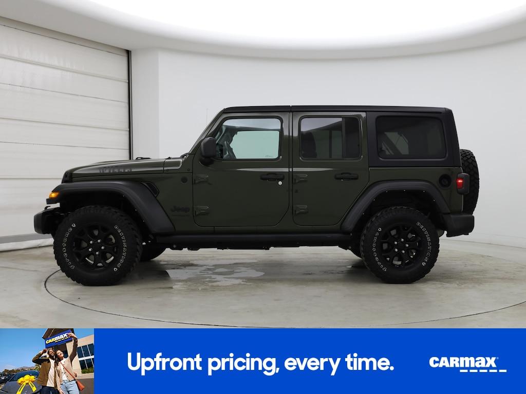 used 2022 Jeep Wrangler car, priced at $33,998