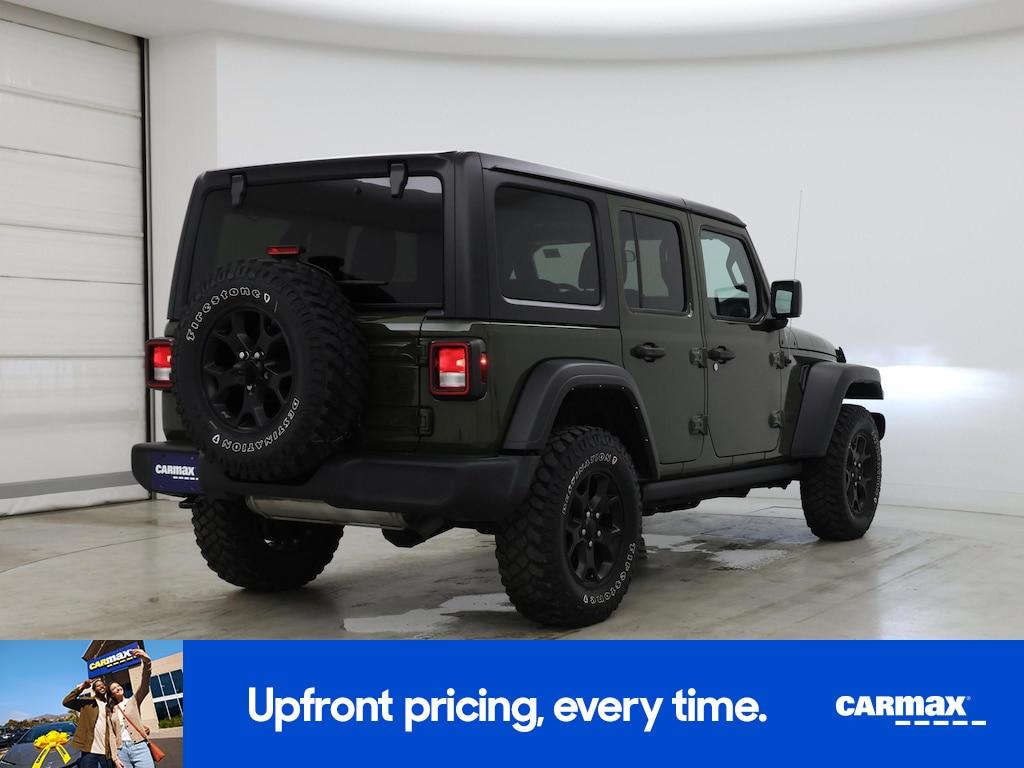 used 2022 Jeep Wrangler car, priced at $33,998
