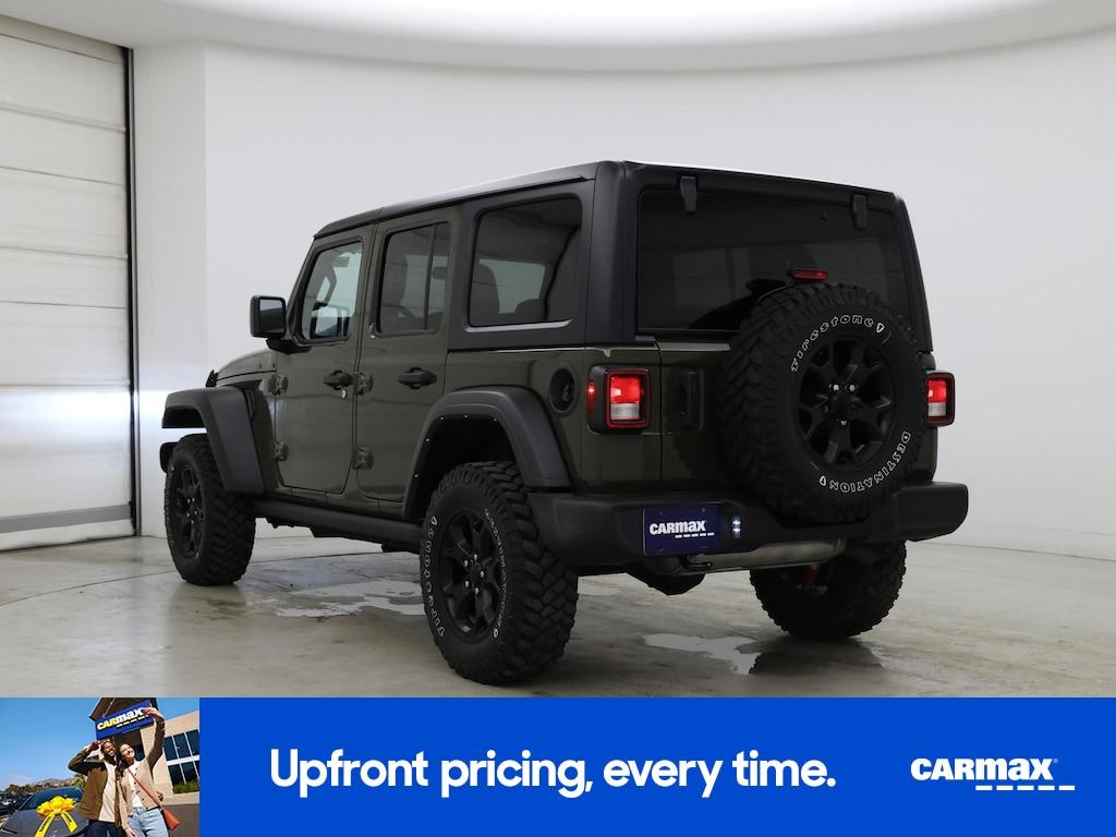 used 2022 Jeep Wrangler car, priced at $33,998