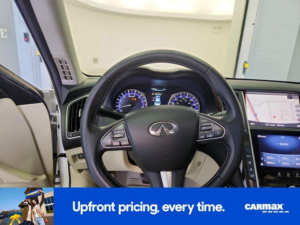 used 2015 INFINITI Q50 car, priced at $19,998