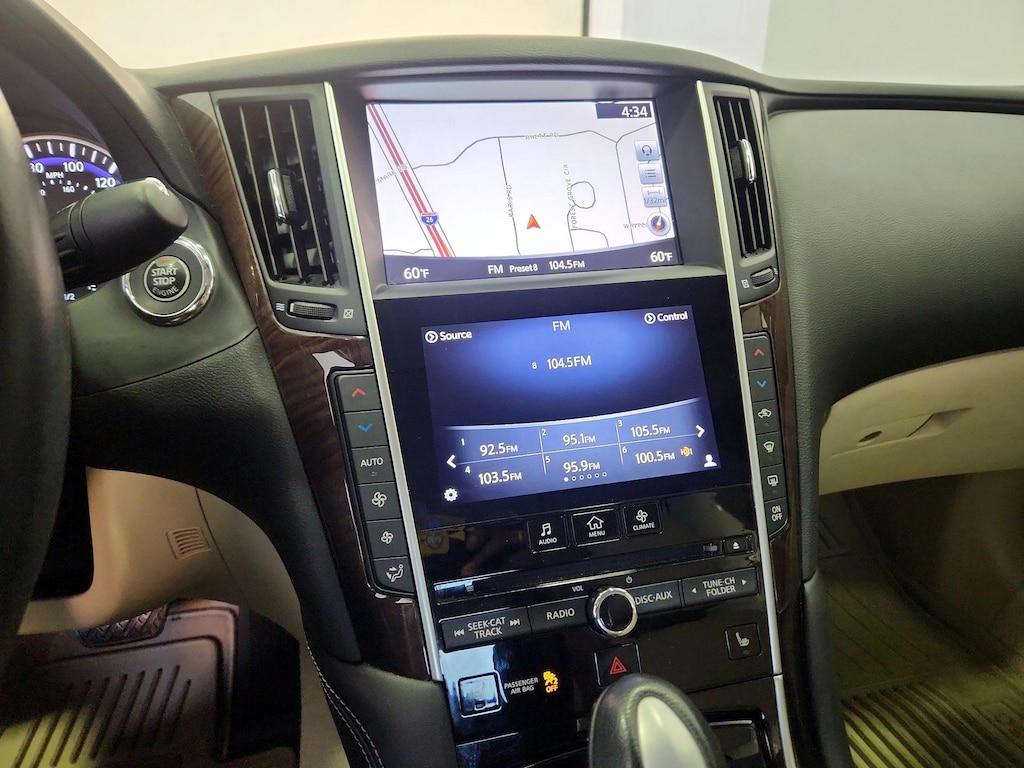 used 2015 INFINITI Q50 car, priced at $19,998