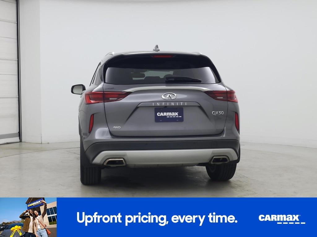 used 2022 INFINITI QX50 car, priced at $26,998
