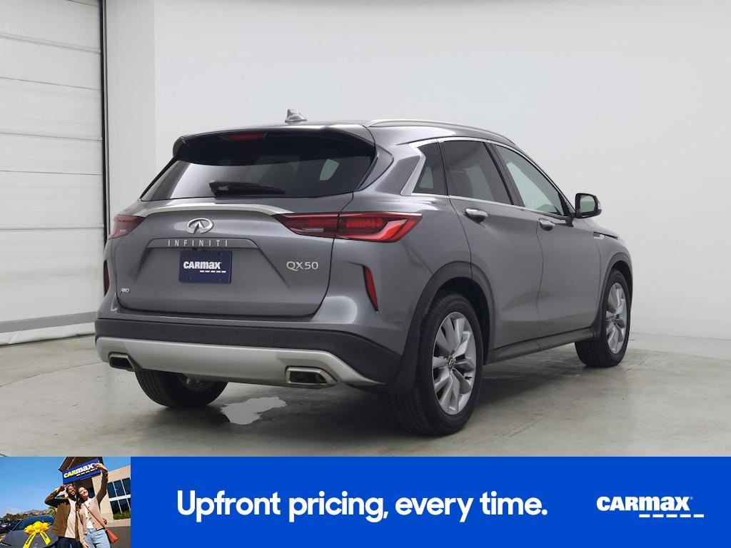 used 2022 INFINITI QX50 car, priced at $26,998