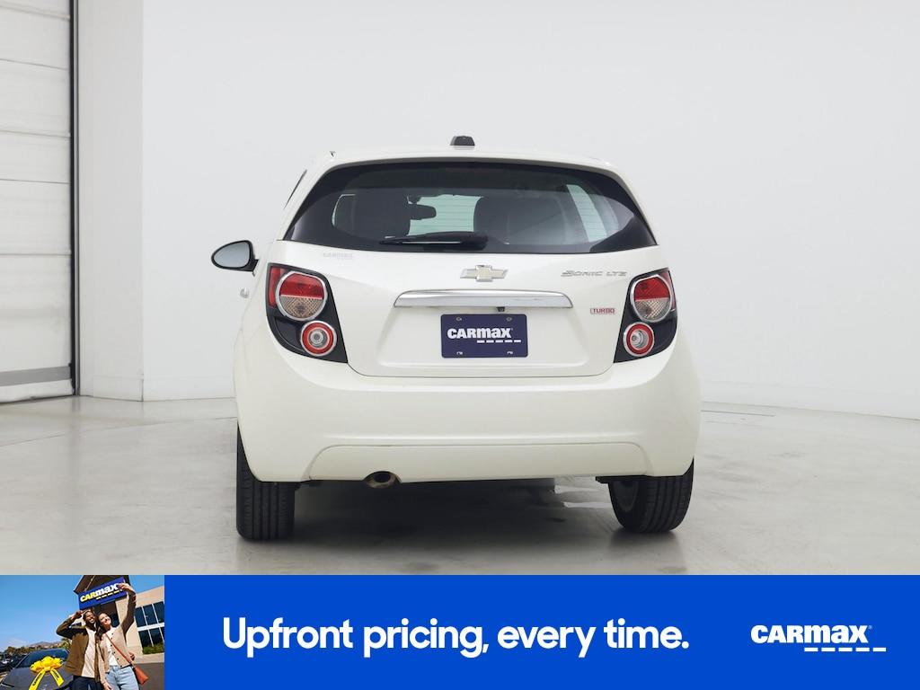 used 2015 Chevrolet Sonic car, priced at $12,998
