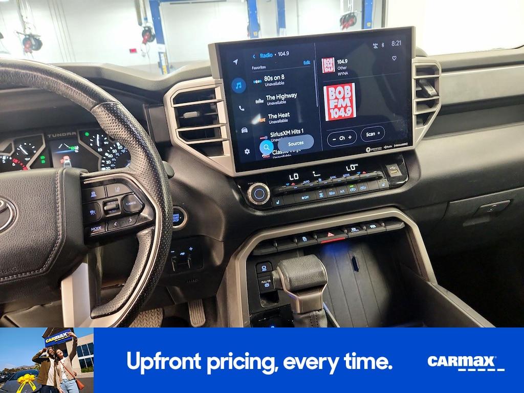 used 2022 Toyota Tundra car, priced at $43,998
