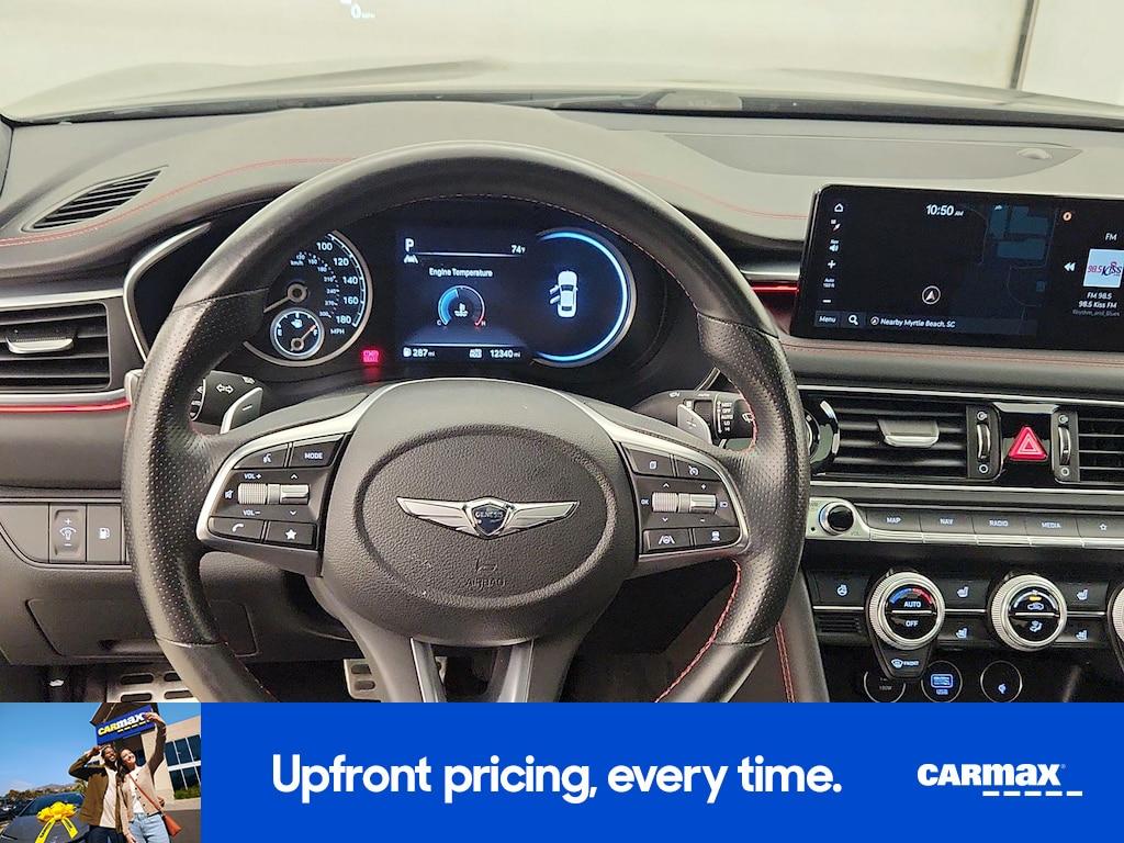 used 2023 Genesis G70 car, priced at $44,998