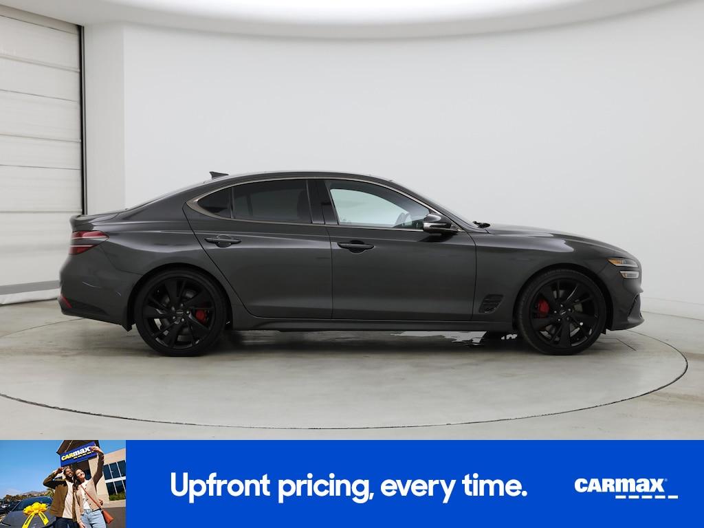 used 2023 Genesis G70 car, priced at $44,998