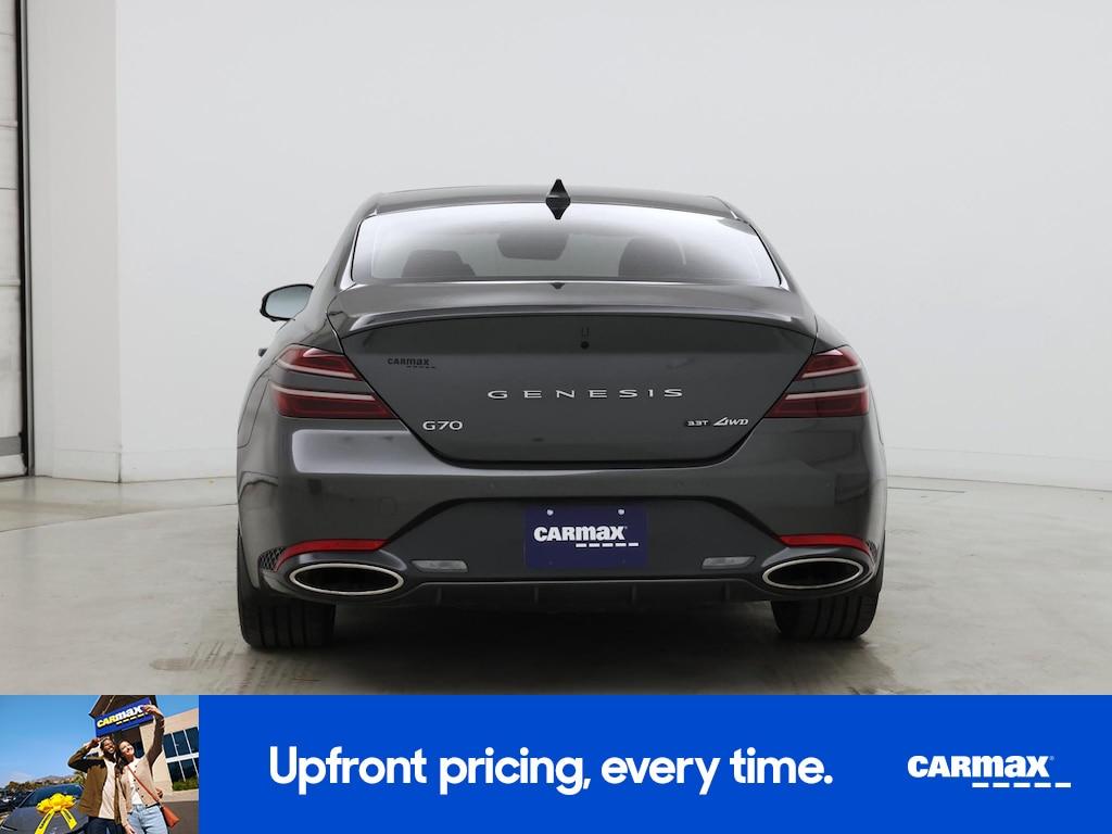 used 2023 Genesis G70 car, priced at $44,998