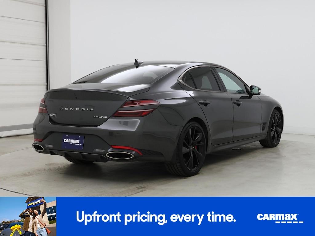 used 2023 Genesis G70 car, priced at $44,998