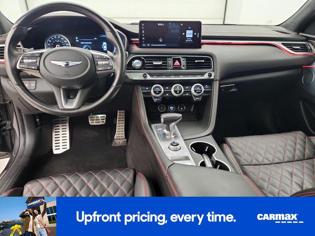 used 2023 Genesis G70 car, priced at $44,998