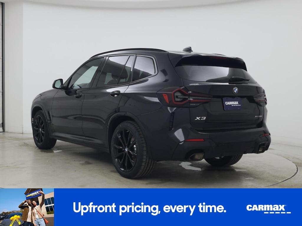 used 2023 BMW X3 car, priced at $40,998