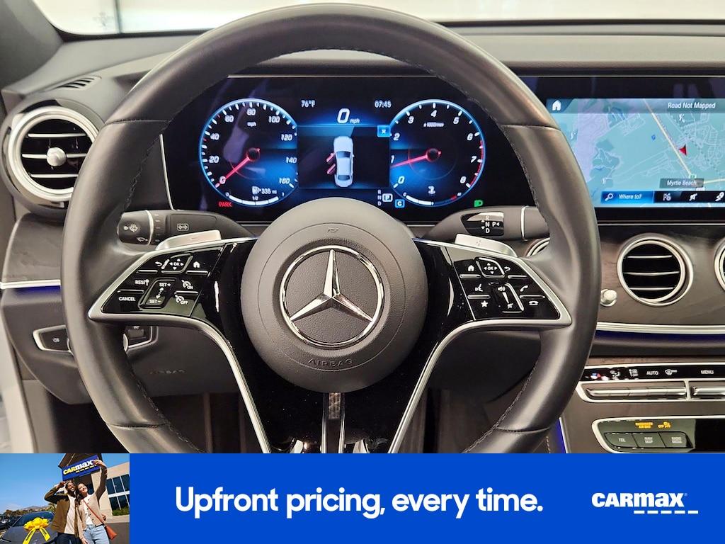 used 2022 Mercedes-Benz E-Class car, priced at $38,998
