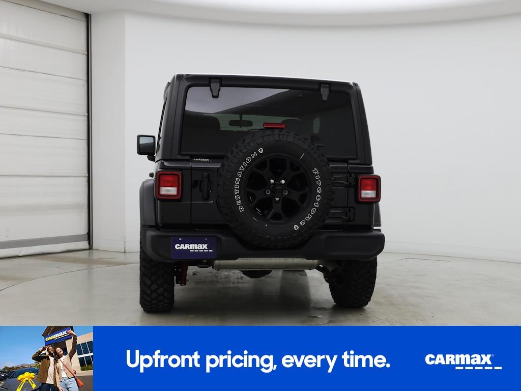 used 2022 Jeep Wrangler car, priced at $34,998