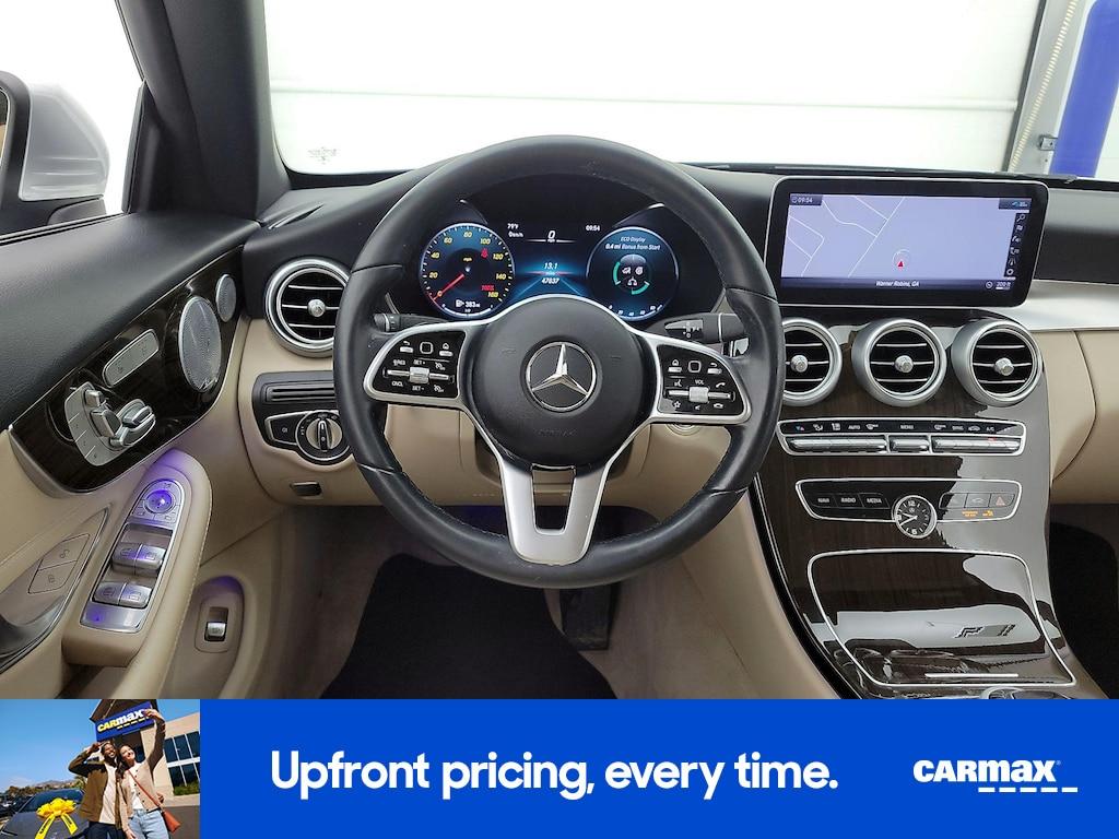 used 2021 Mercedes-Benz C-Class car, priced at $33,998